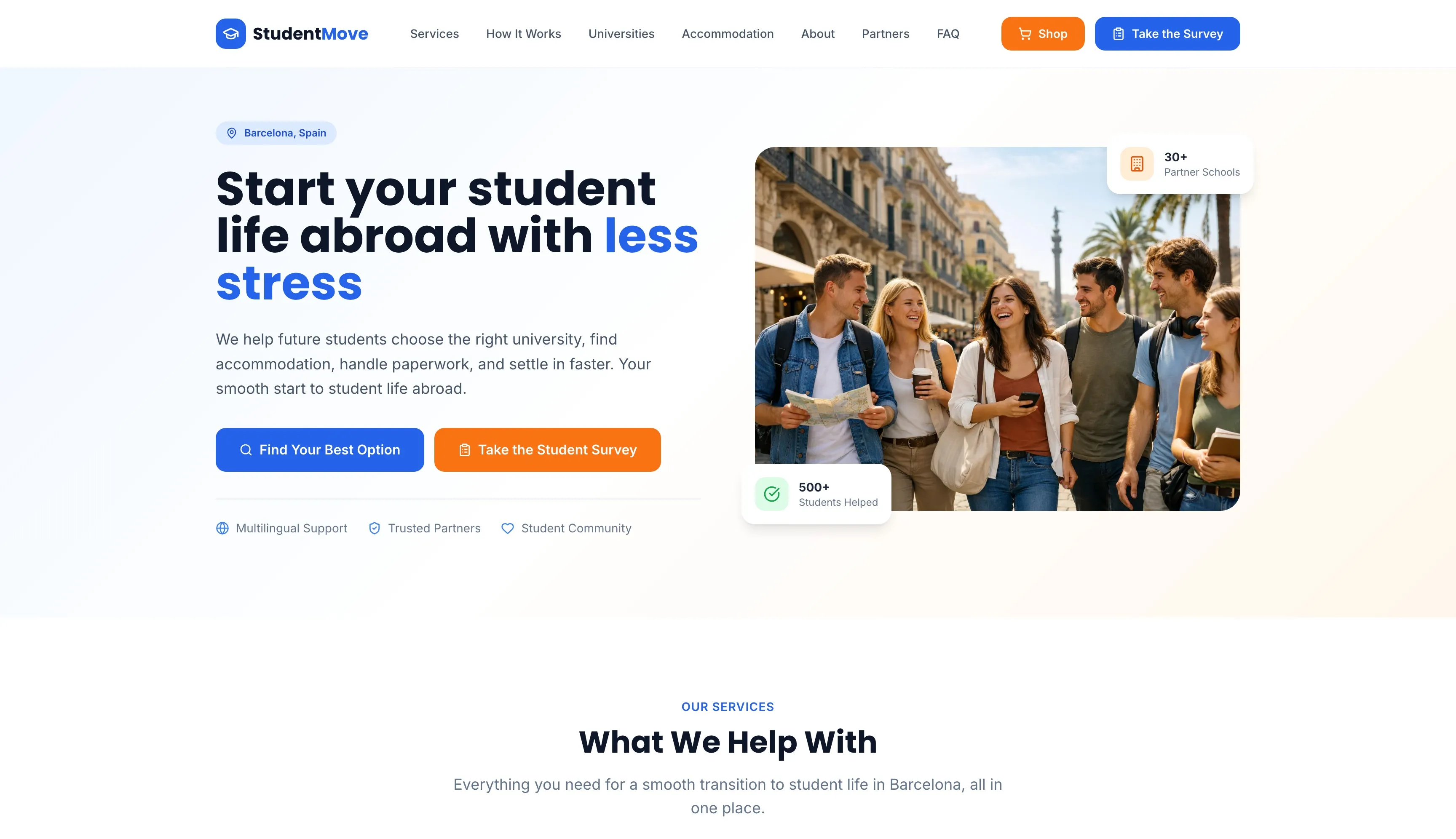 StudentMove Barcelona — byCedric Studio